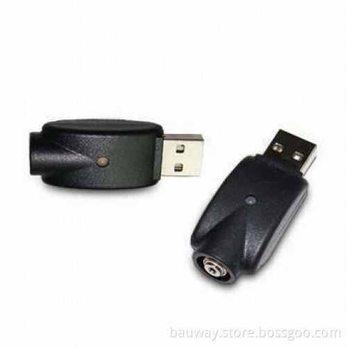 USB Charger for Electronic Cigarette, Available in Black
